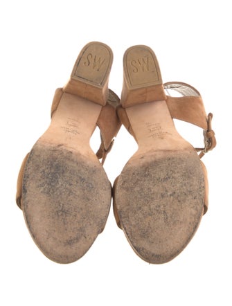 Stuart Weitzman Suede Sandals