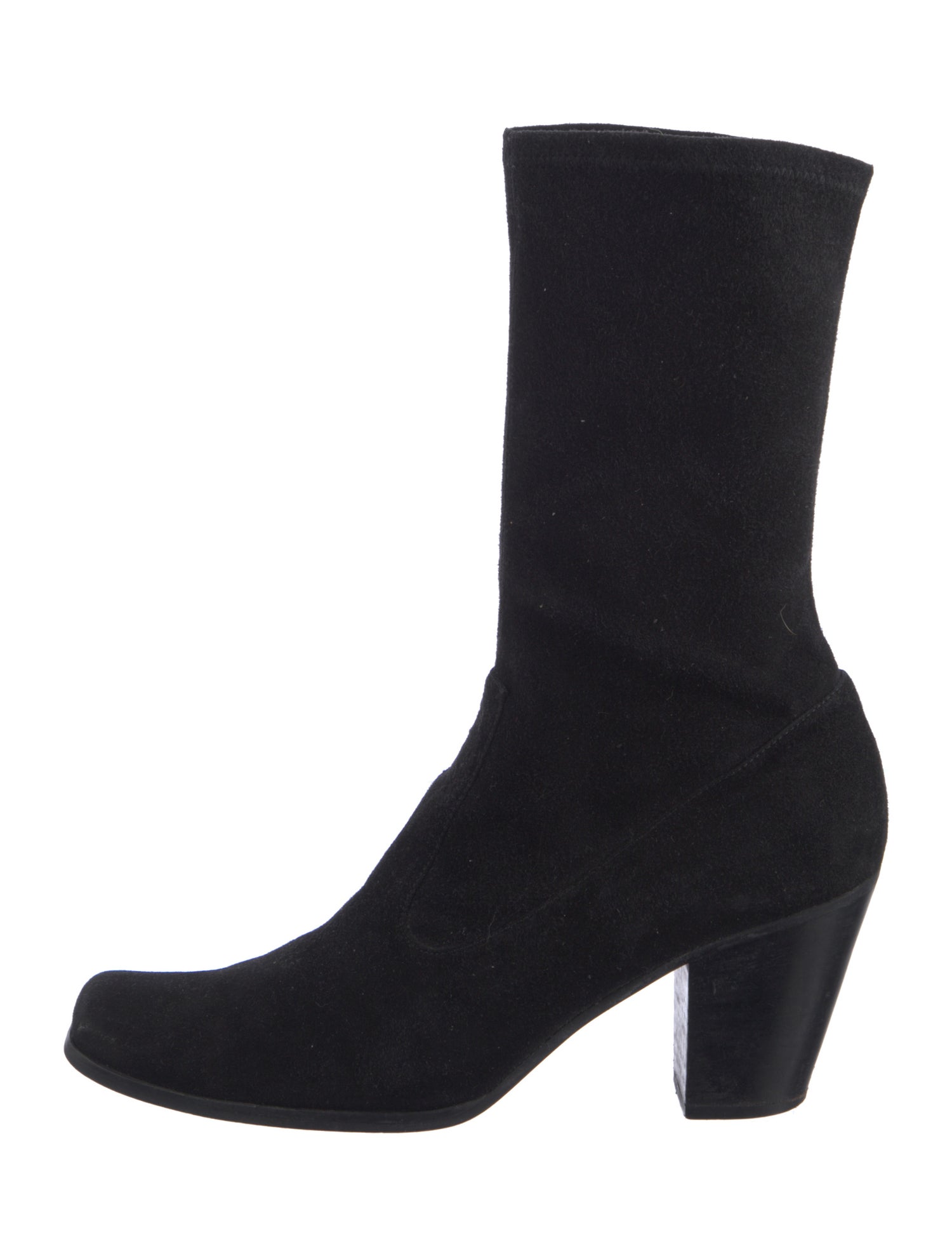 Stuart Weitzman Suede Sock Boots