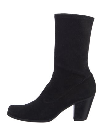Stuart Weitzman Suede Sock Boots
