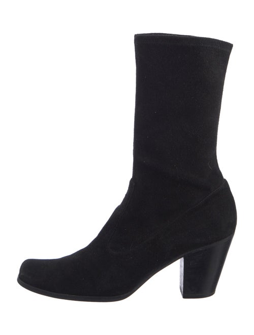 Stuart Weitzman Suede Sock Boots