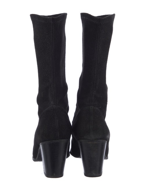 Stuart Weitzman Suede Sock Boots