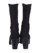 Stuart Weitzman Suede Sock Boots