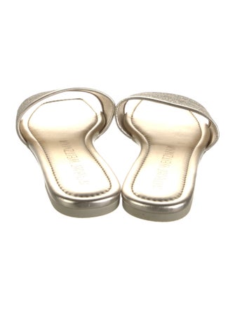 Stuart Weitzman Glitter Flats