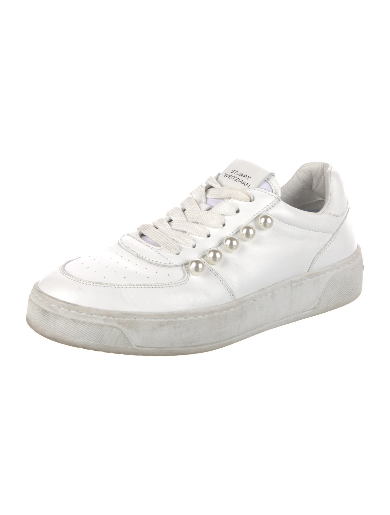 Stuart Weitzman Leather Sneakers