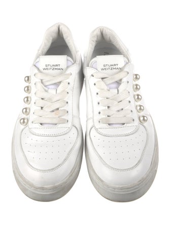 Stuart Weitzman Leather Sneakers