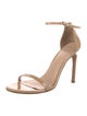 Stuart Weitzman Patent Leather Sandals