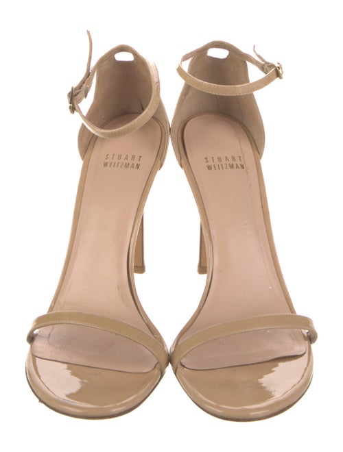 Stuart Weitzman Patent Leather Sandals