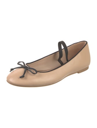Stuart Weitzman Leather Ballet Flats
