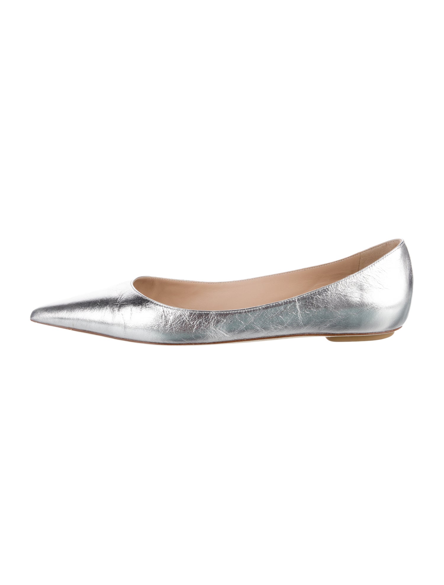 Stuart Weitzman Leather Ballet Flats