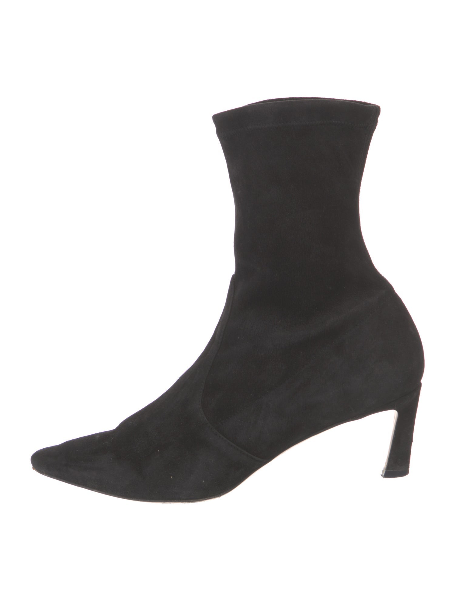 Stuart Weitzman Suede Sock Boots