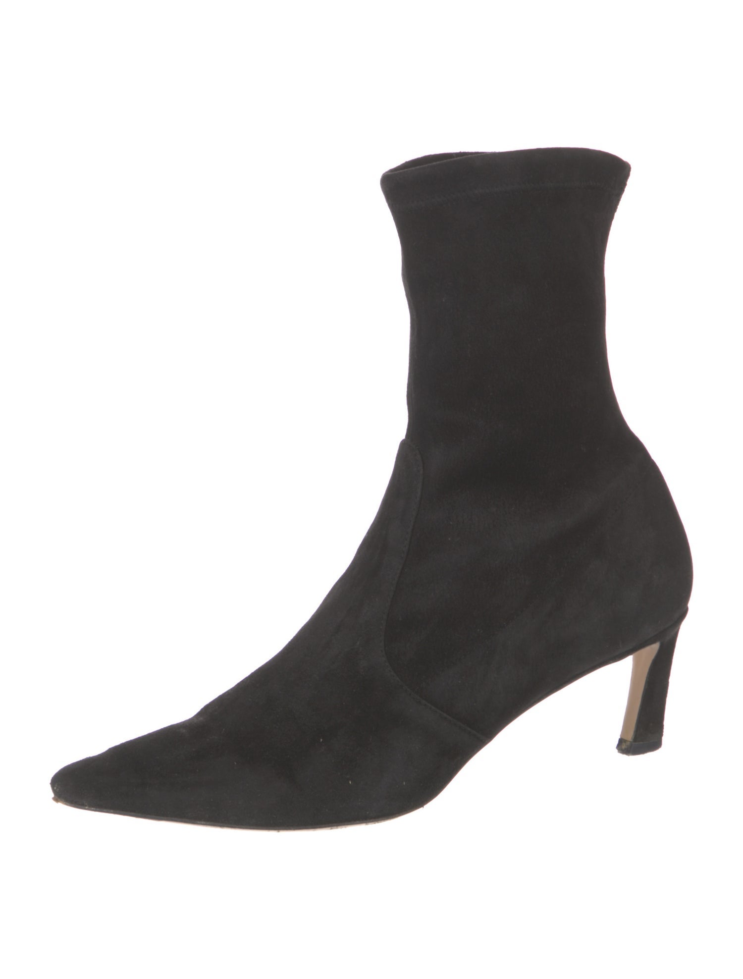 Stuart Weitzman Suede Sock Boots