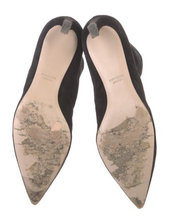 Stuart Weitzman Suede Sock Boots