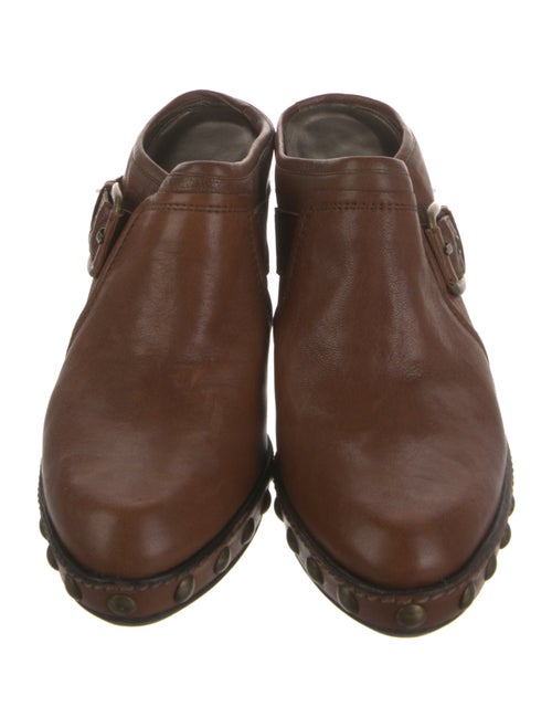 Stuart Weitzman Leather Mules