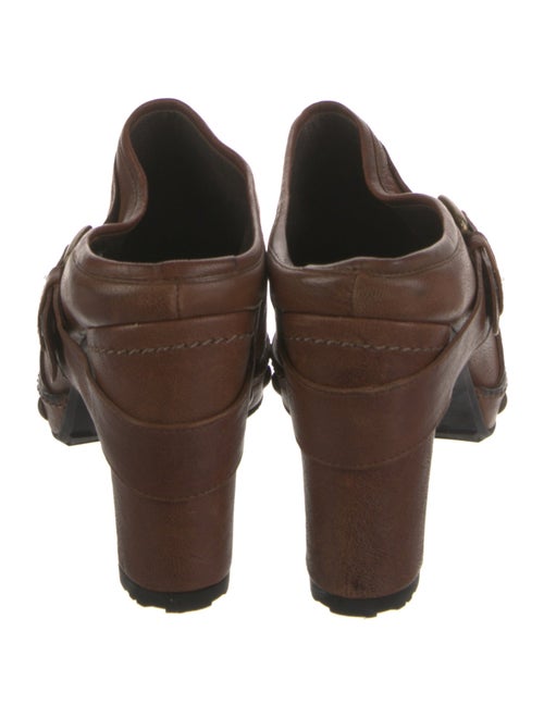 Stuart Weitzman Leather Mules