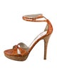 Stuart Weitzman Leather Sandals