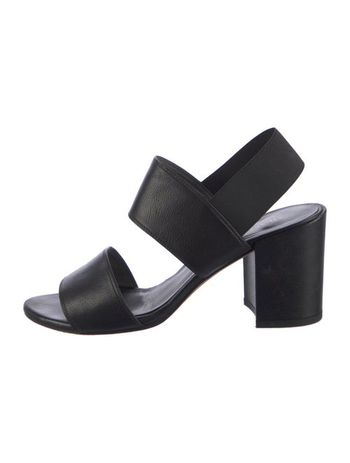 Stuart Weitzman Leather Slingback Sandals
