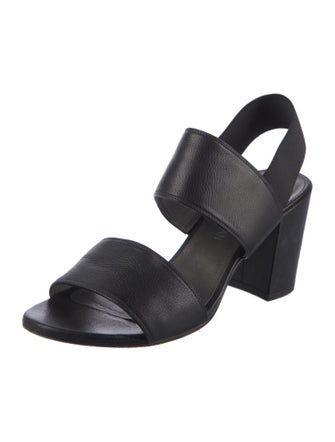 Stuart Weitzman Leather Slingback Sandals