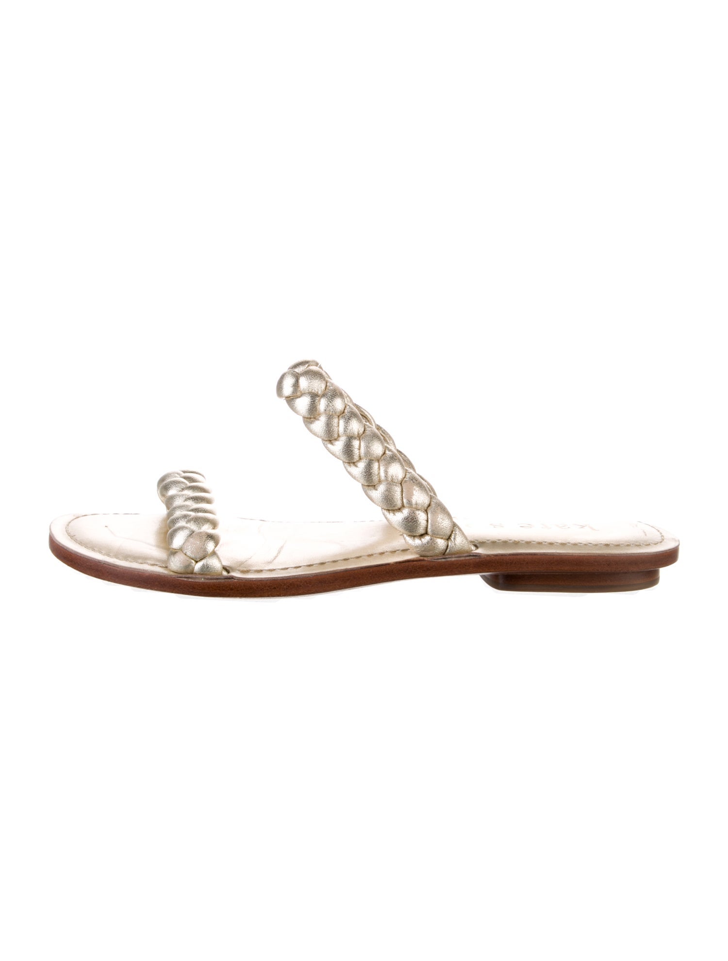 Stuart Weitzman Leather Slides