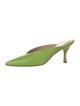 Stuart Weitzman Leather Mules