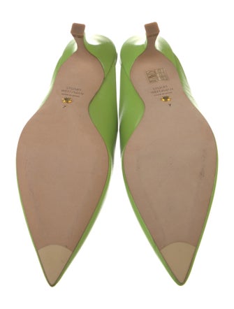 Stuart Weitzman Leather Mules