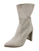 Stuart Weitzman Leather Sock Boots