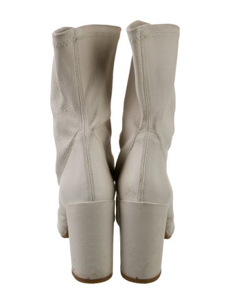 Stuart Weitzman Leather Sock Boots