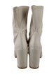 Stuart Weitzman Leather Sock Boots
