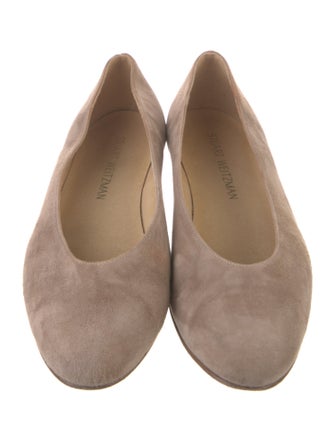 Stuart Weitzman Suede Flats