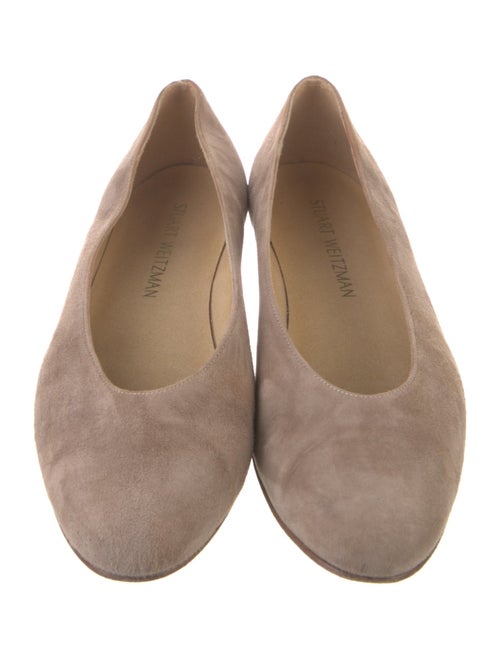 Stuart Weitzman Suede Flats