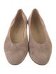 Stuart Weitzman Suede Flats