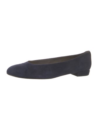 Stuart Weitzman Suede Flats