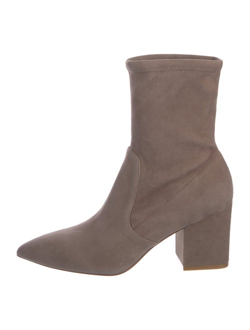 Stuart Weitzman Suede Sock Boots