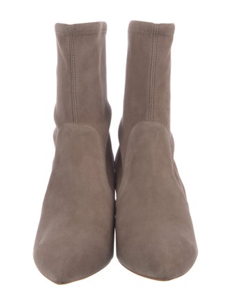 Stuart Weitzman Suede Sock Boots