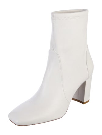 Stuart Weitzman Leather Sock Boots