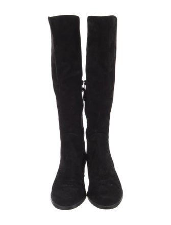 Stuart Weitzman Suede Riding Boots