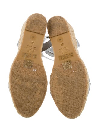 Stuart Weitzman Leather Espadrilles