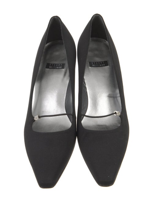 Stuart Weitzman Crystal Embellishments Pumps