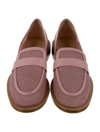 Stuart Weitzman Mesh Accents Loafers