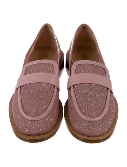 Stuart Weitzman Mesh Accents Loafers