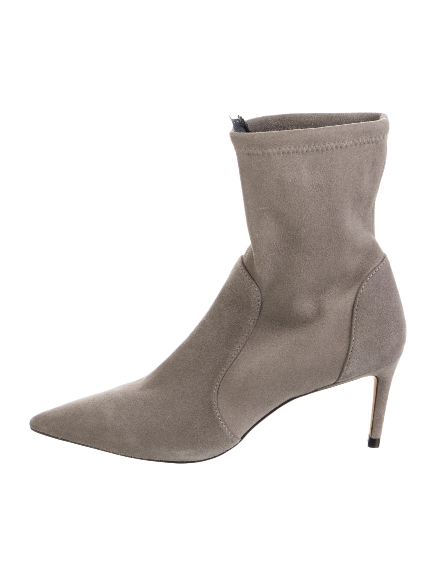 Stuart Weitzman Suede Sock Boots