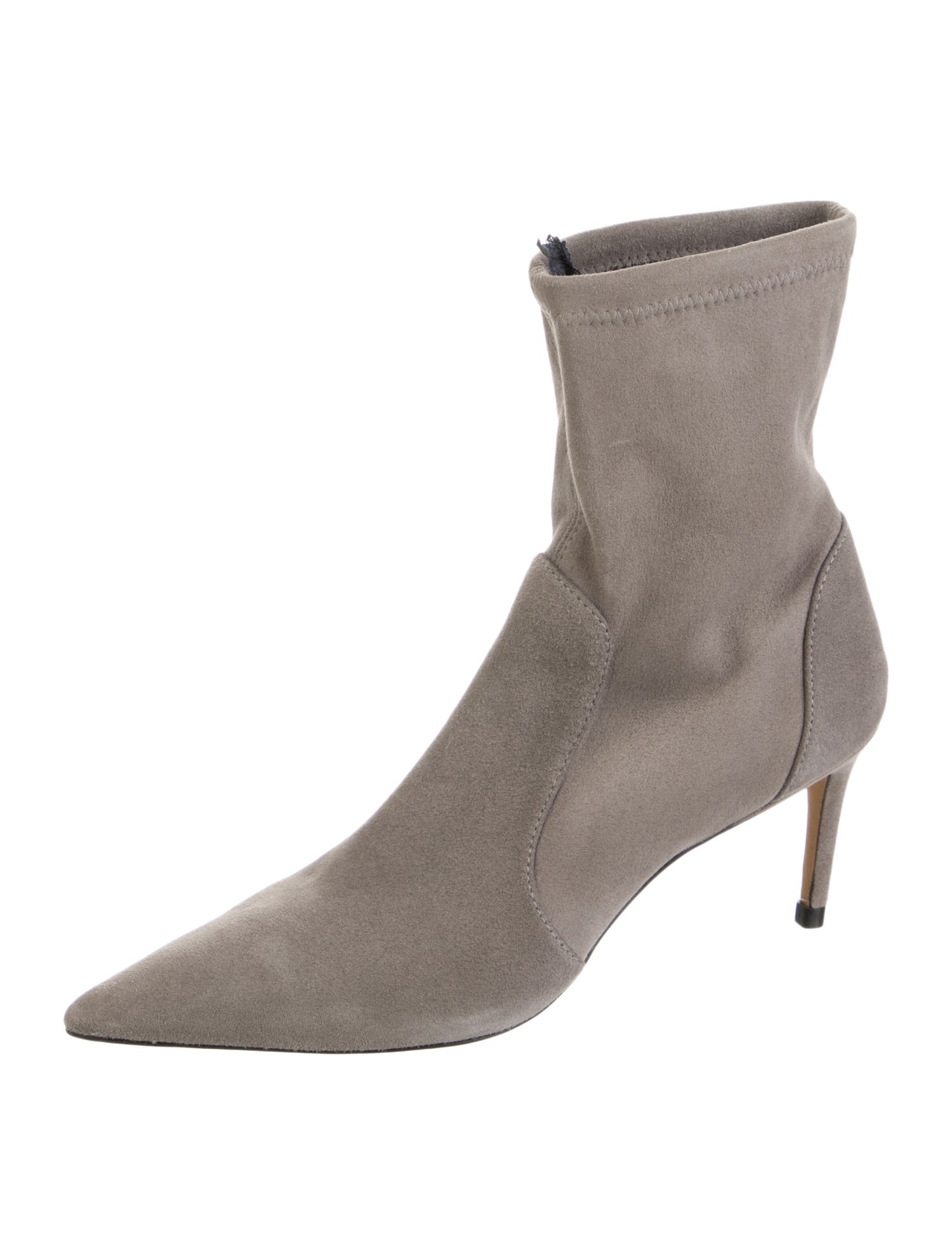 Stuart Weitzman Suede Sock Boots
