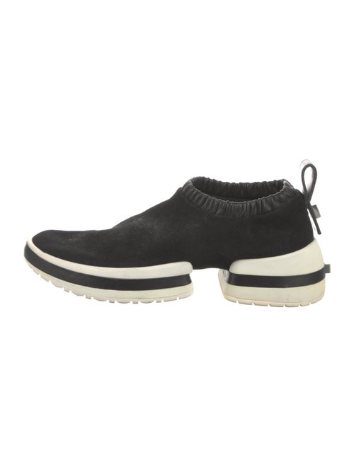 Stuart Weitzman Suede Sock Sneakers