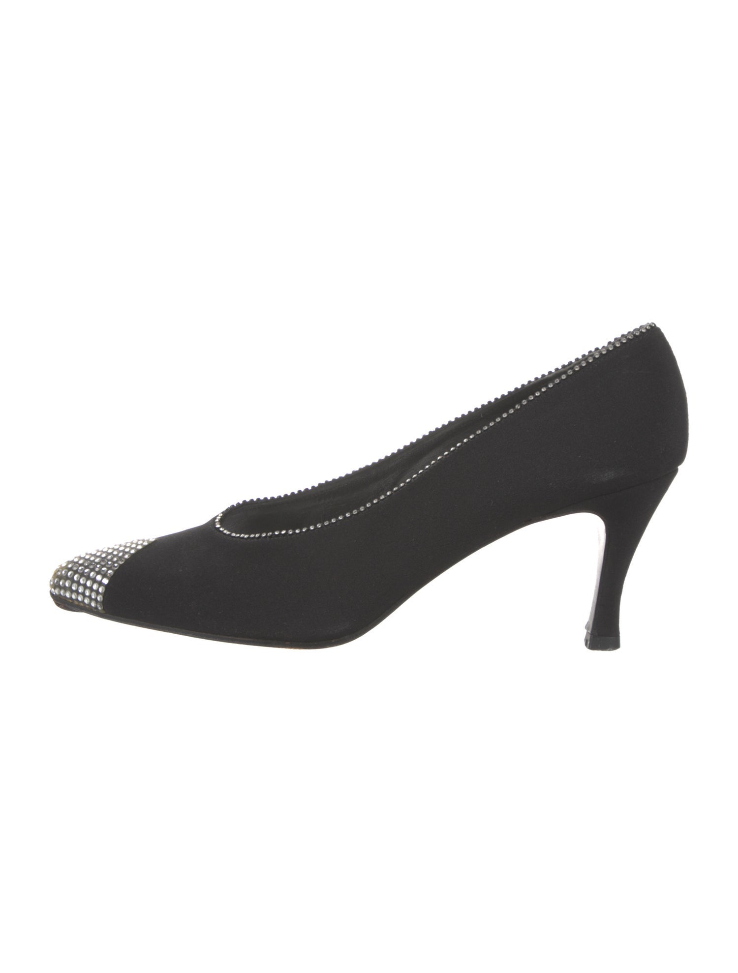 Stuart Weitzman Crystal Embellishments Pumps