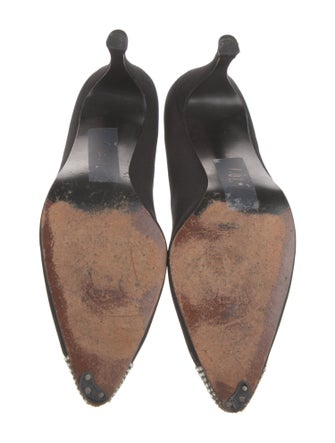 Stuart Weitzman Crystal Embellishments Pumps