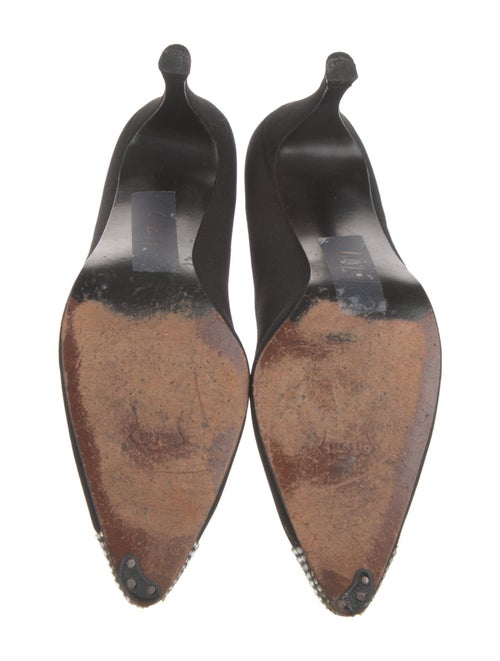 Stuart Weitzman Crystal Embellishments Pumps