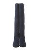 Stuart Weitzman Suede Studded Accents Riding Boots