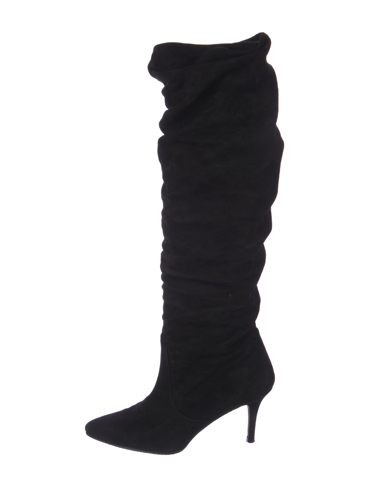 Stuart Weitzman Suede Slouch Boots