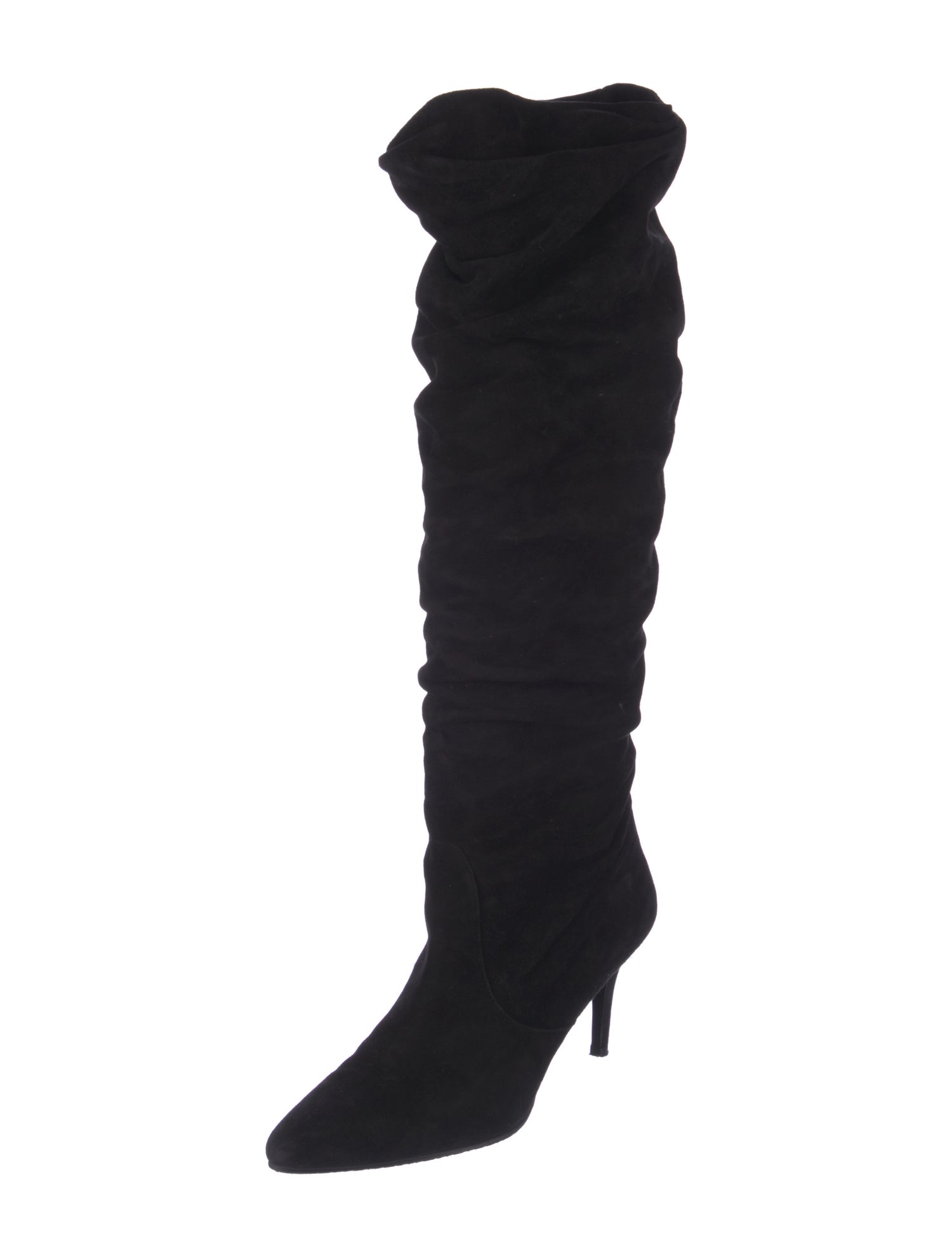 Stuart Weitzman Suede Slouch Boots