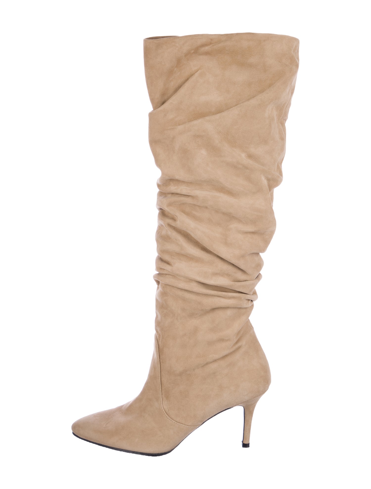 Stuart Weitzman Suede Slouch Boots
