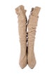 Stuart Weitzman Suede Slouch Boots